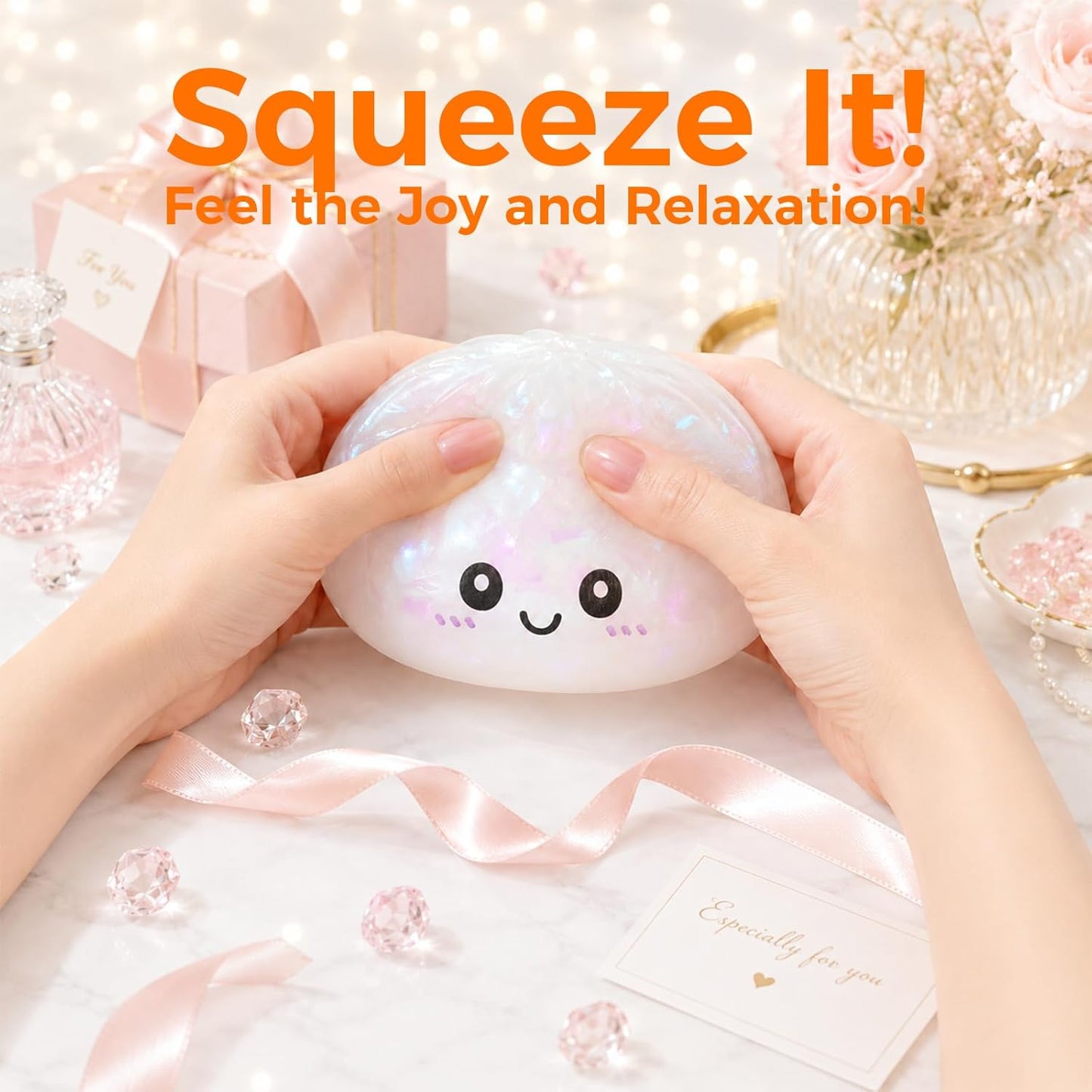 Glitter Dumpling Squishy (Mystery Box)
