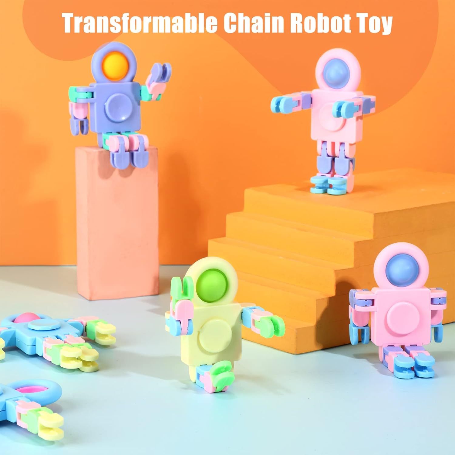 DIY chain robot fidget