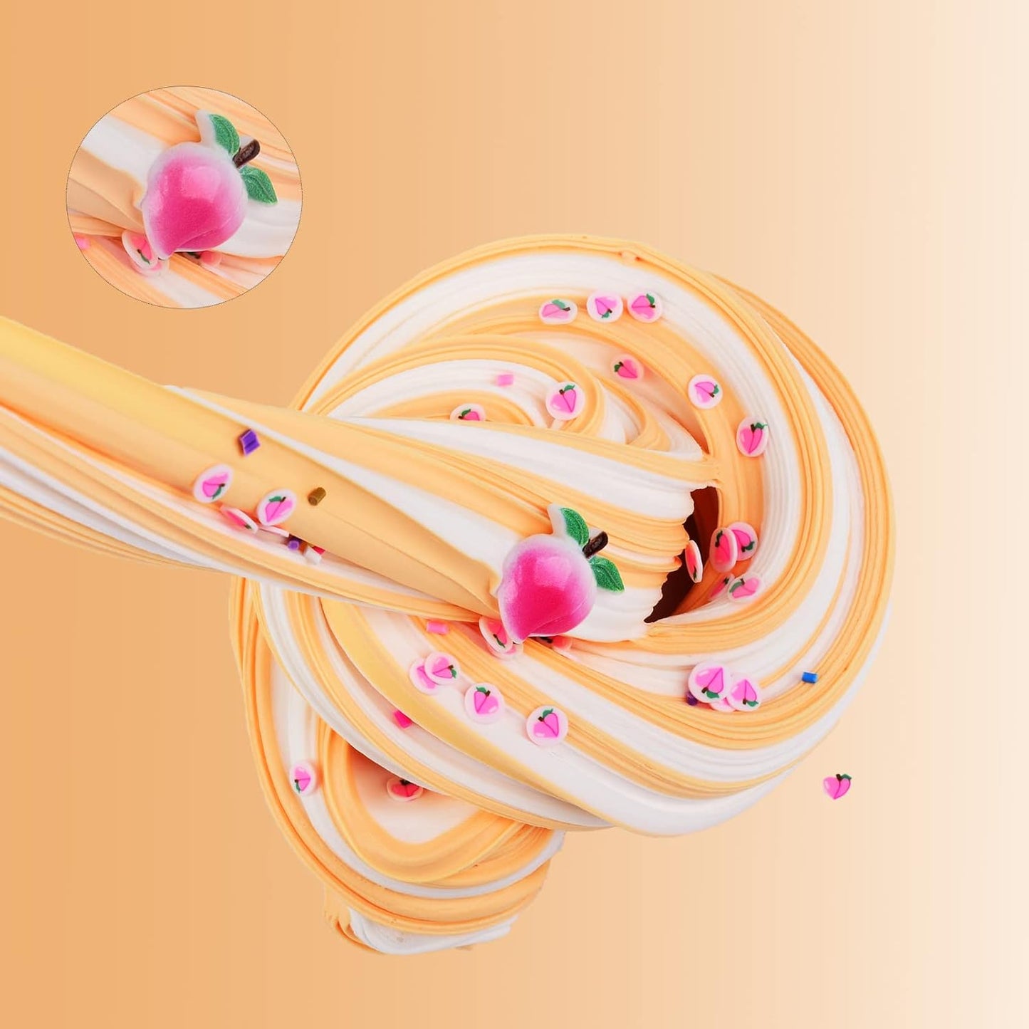 Jelly cube crunchy slime
