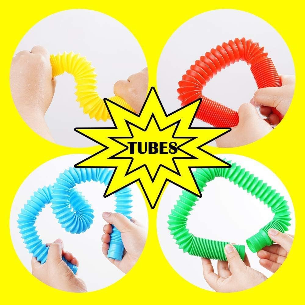 Jumbo pop tube fidget