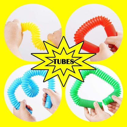 Jumbo pop tube fidget