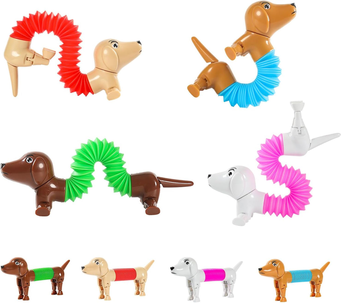 Stretchable animal pop tube