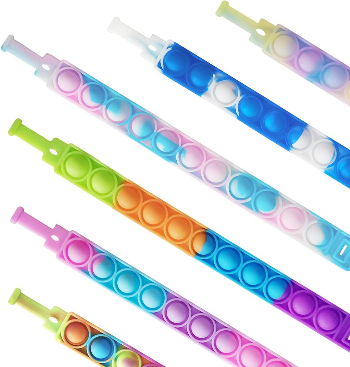 Bulk silicone bracelet fidget