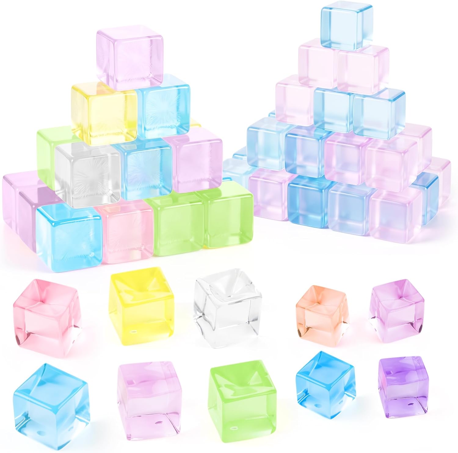 100-pack mini fidget cube stress balls