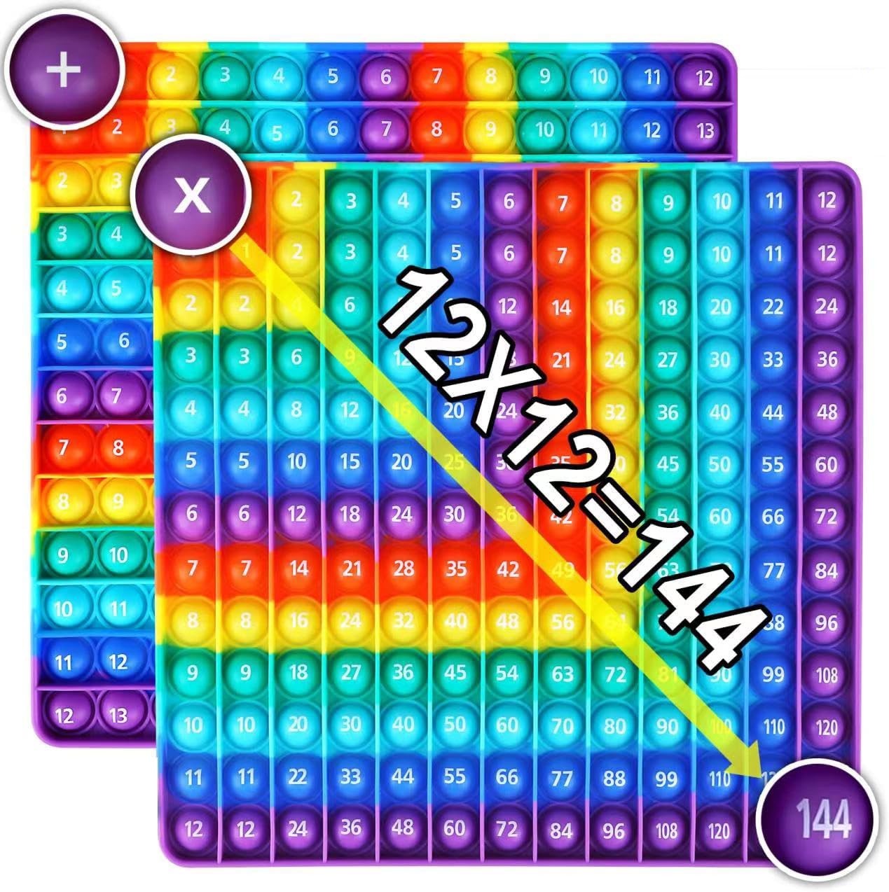 Times table pop sensory toy