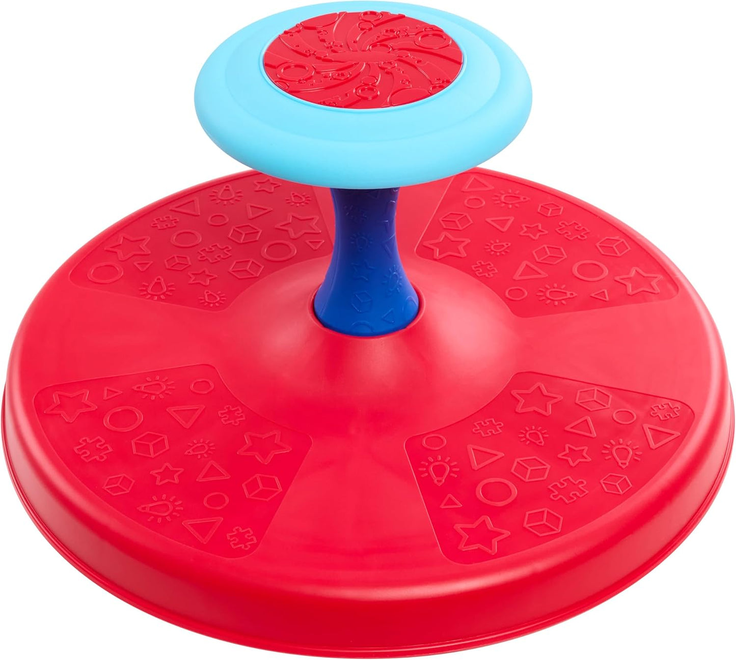 Self powered spin toy