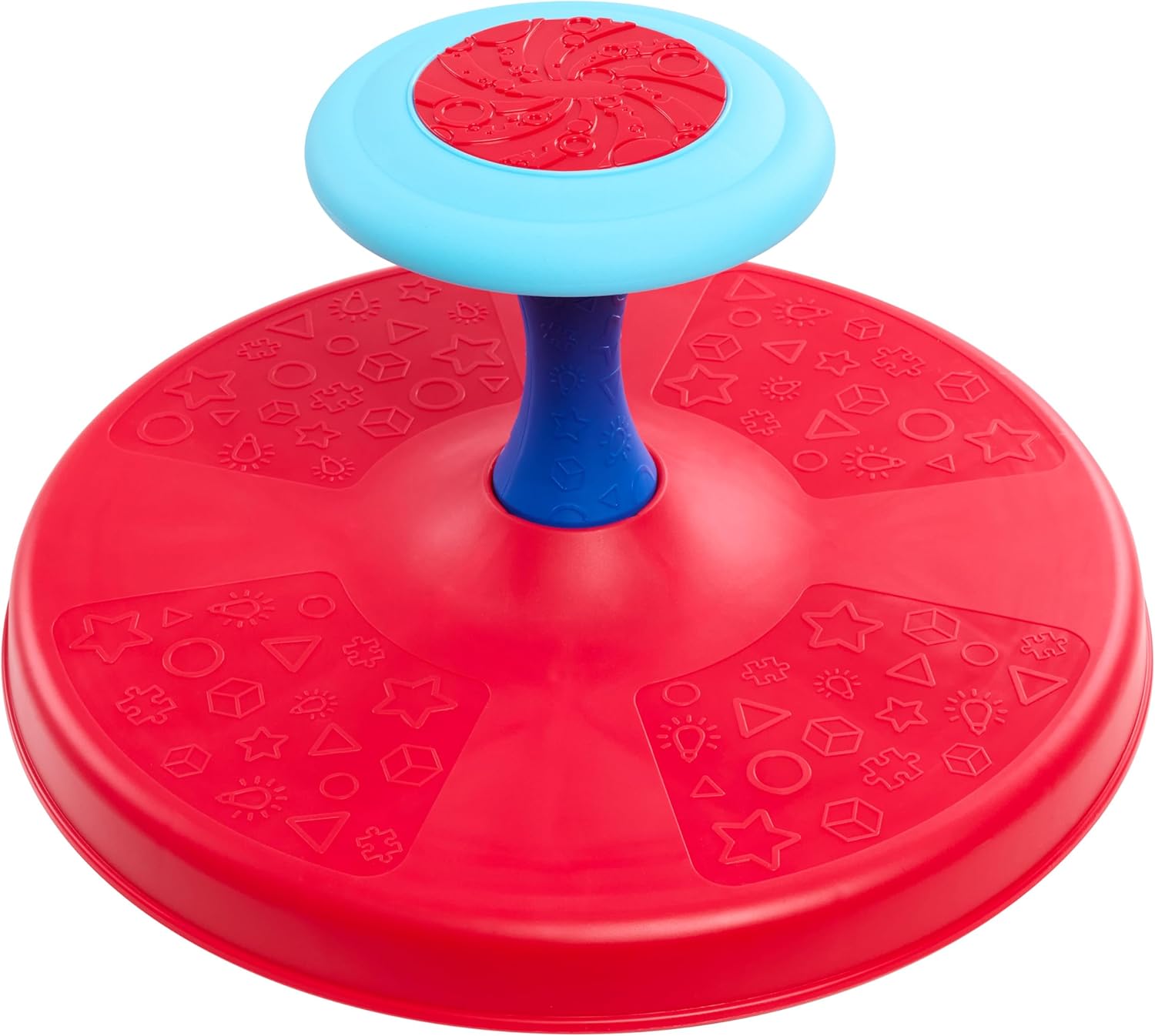 Self powered spin toy