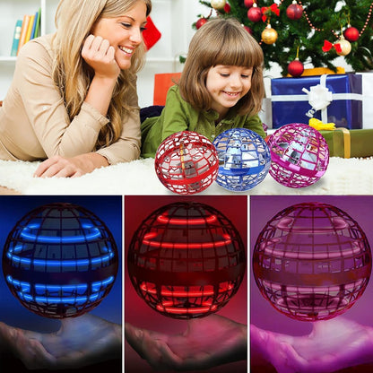 Boomerang ball spinner drone