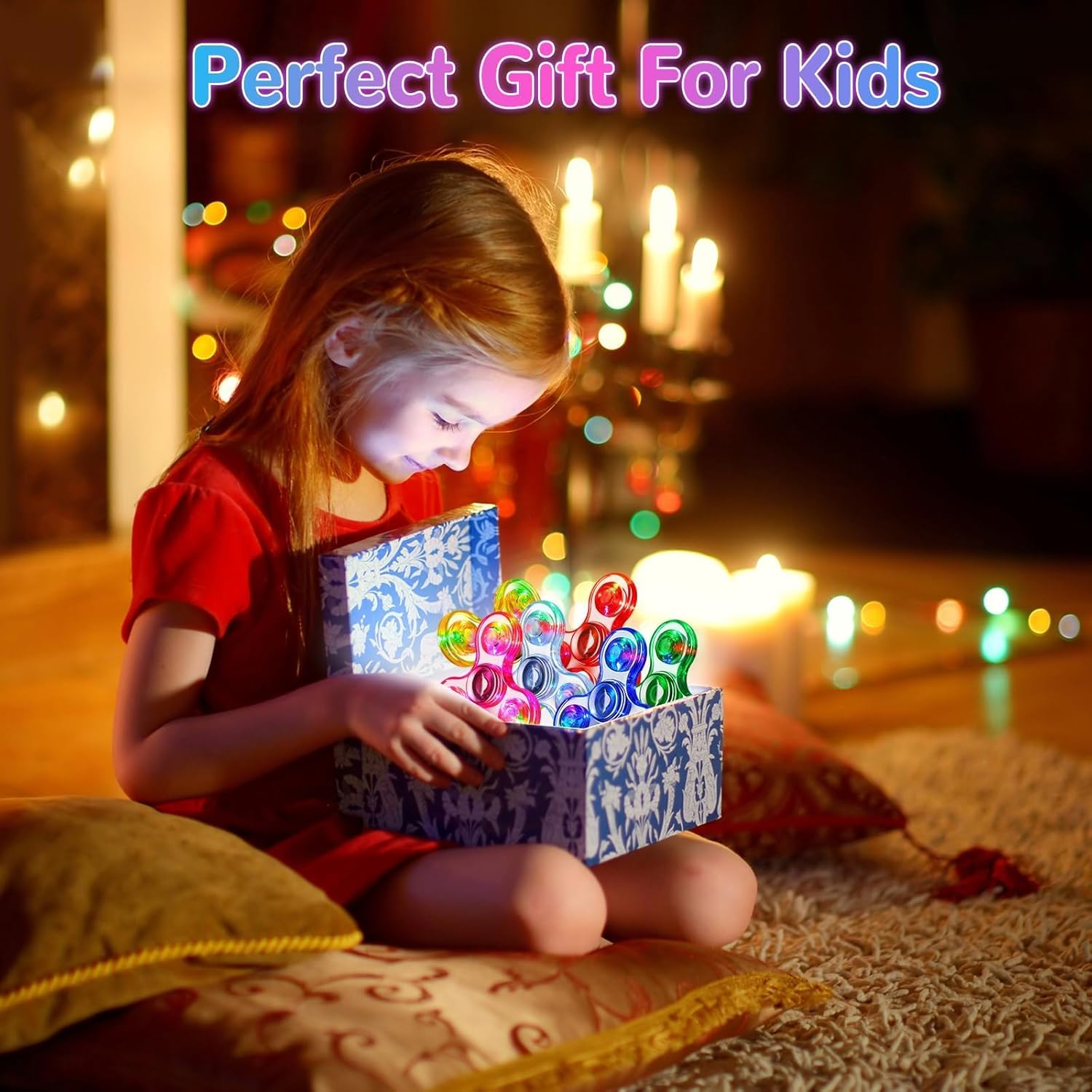 Light-up spinner switch