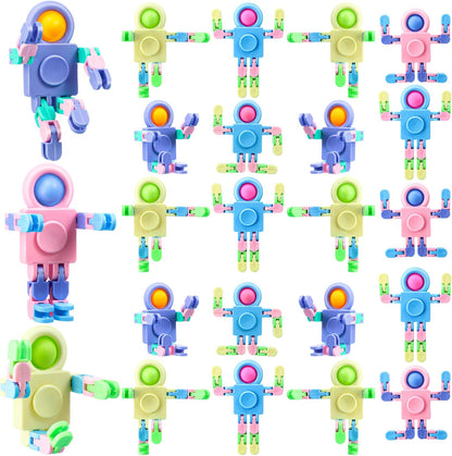 24-pack robot fidget spinners