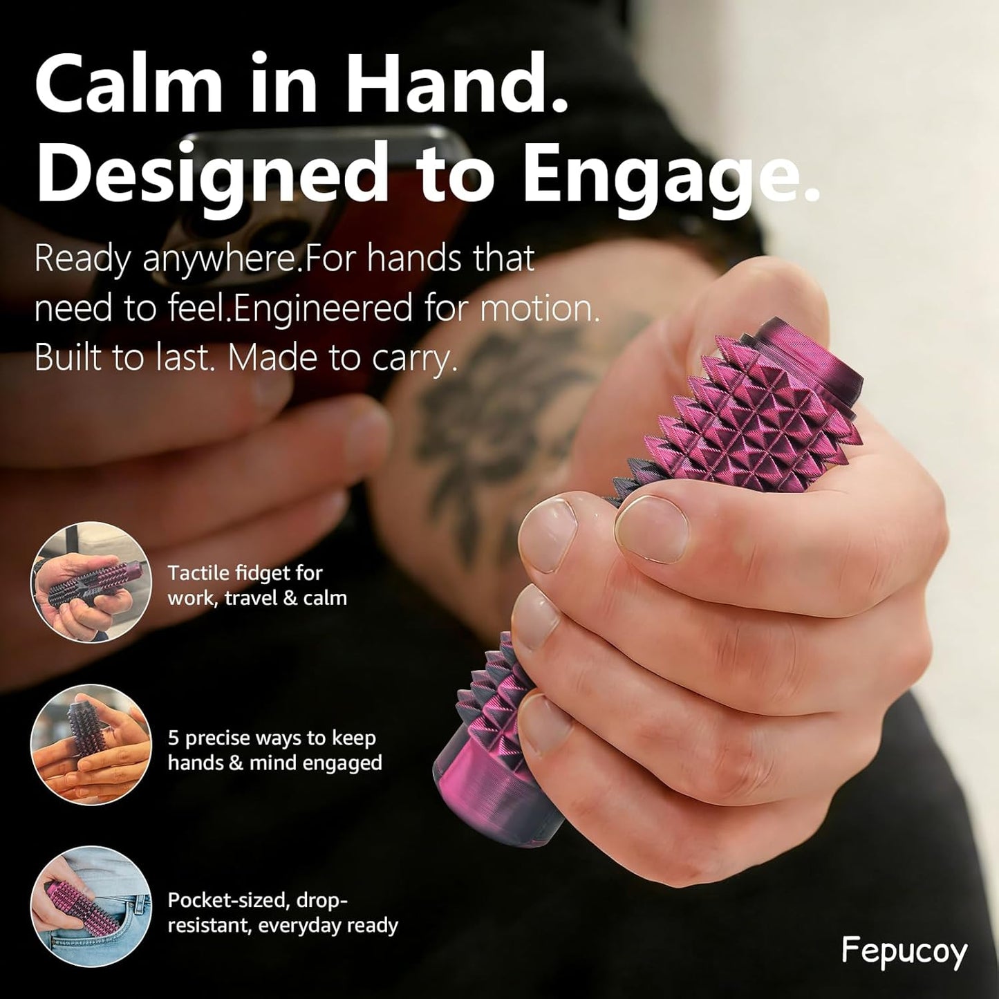 5-in-1 functional fidget