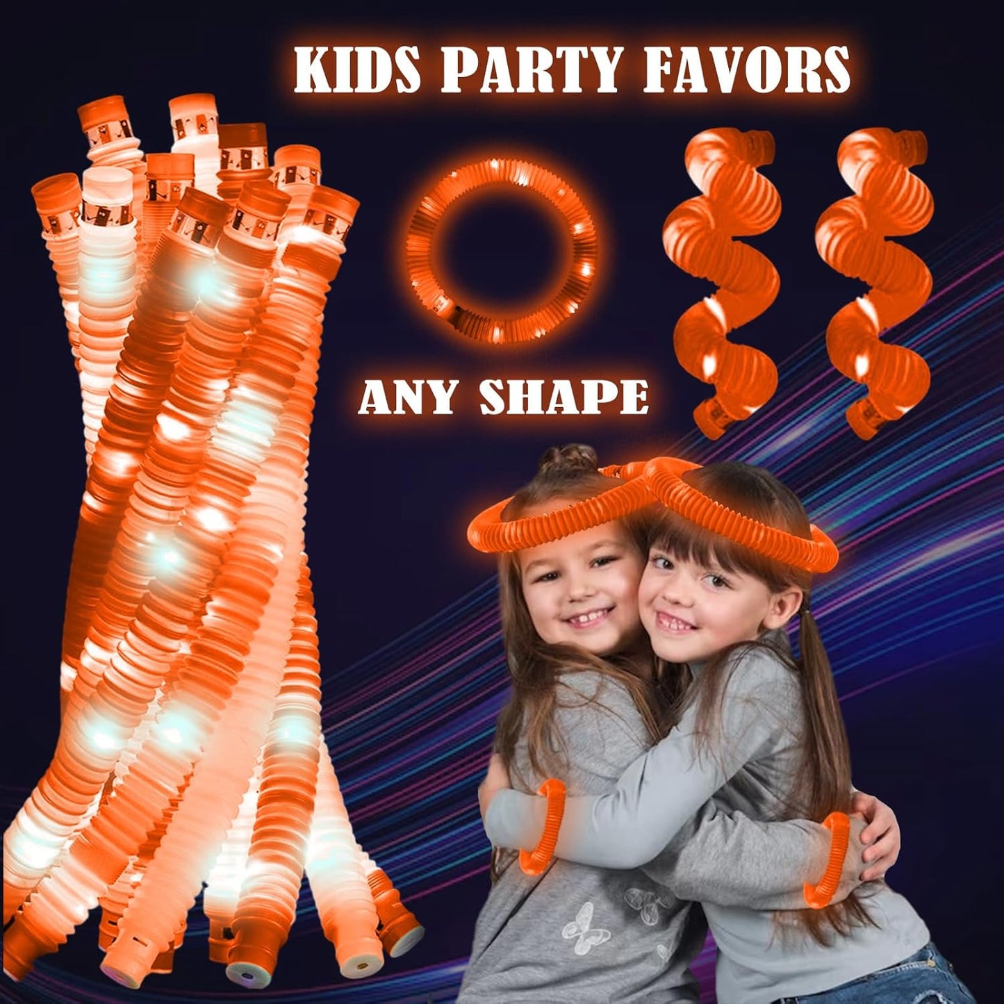 Halloween orange glow stick