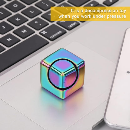 Blue kirsite spinner cube