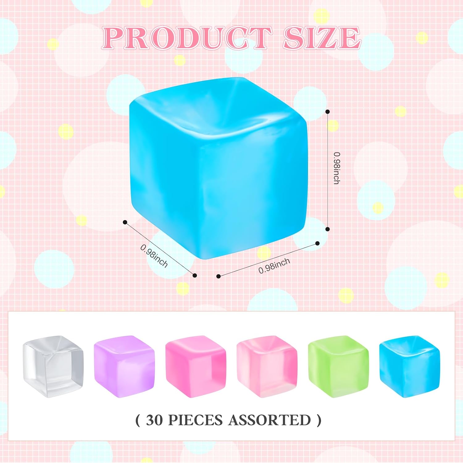 Pocket sensory cube anxiety