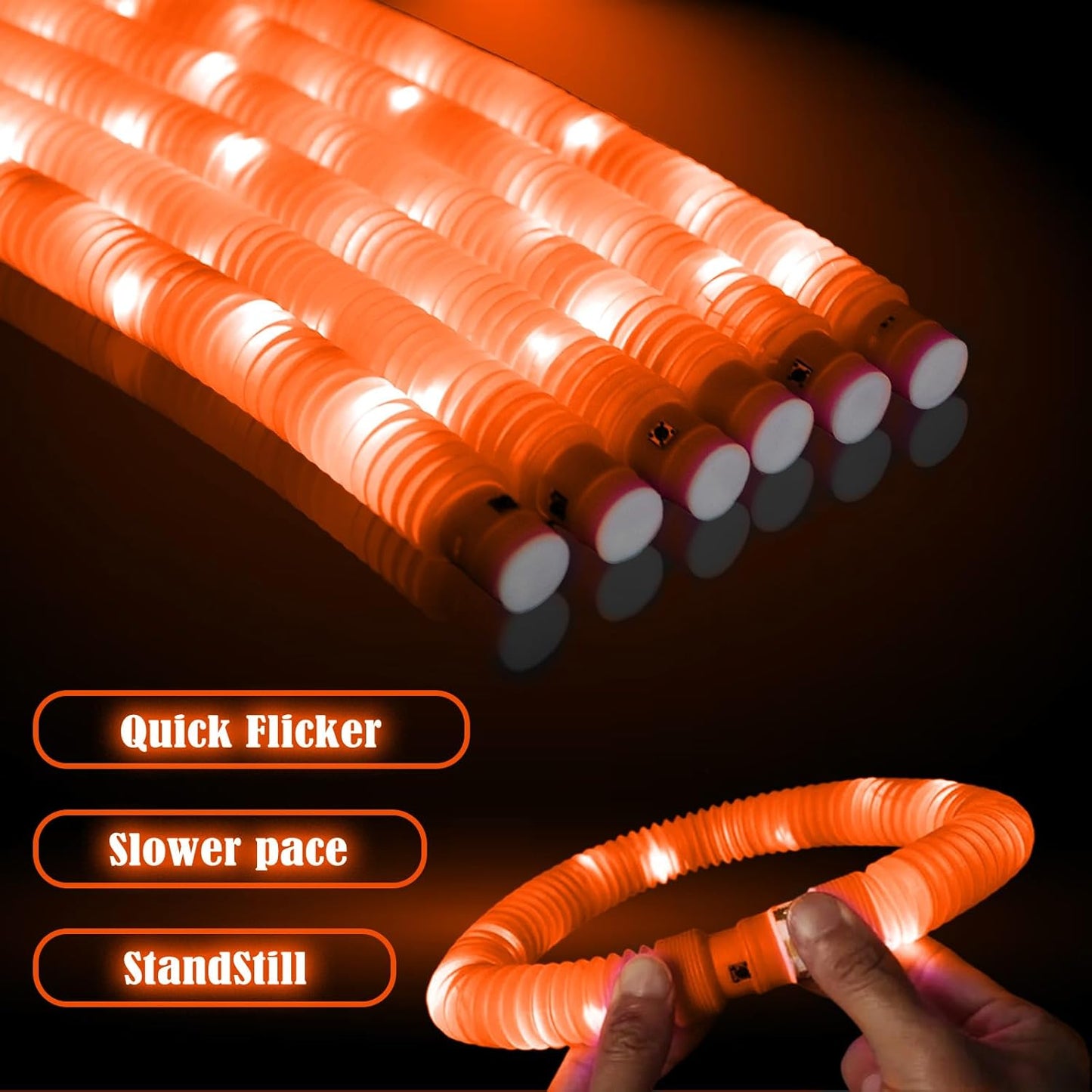 Bulk orange pop tube