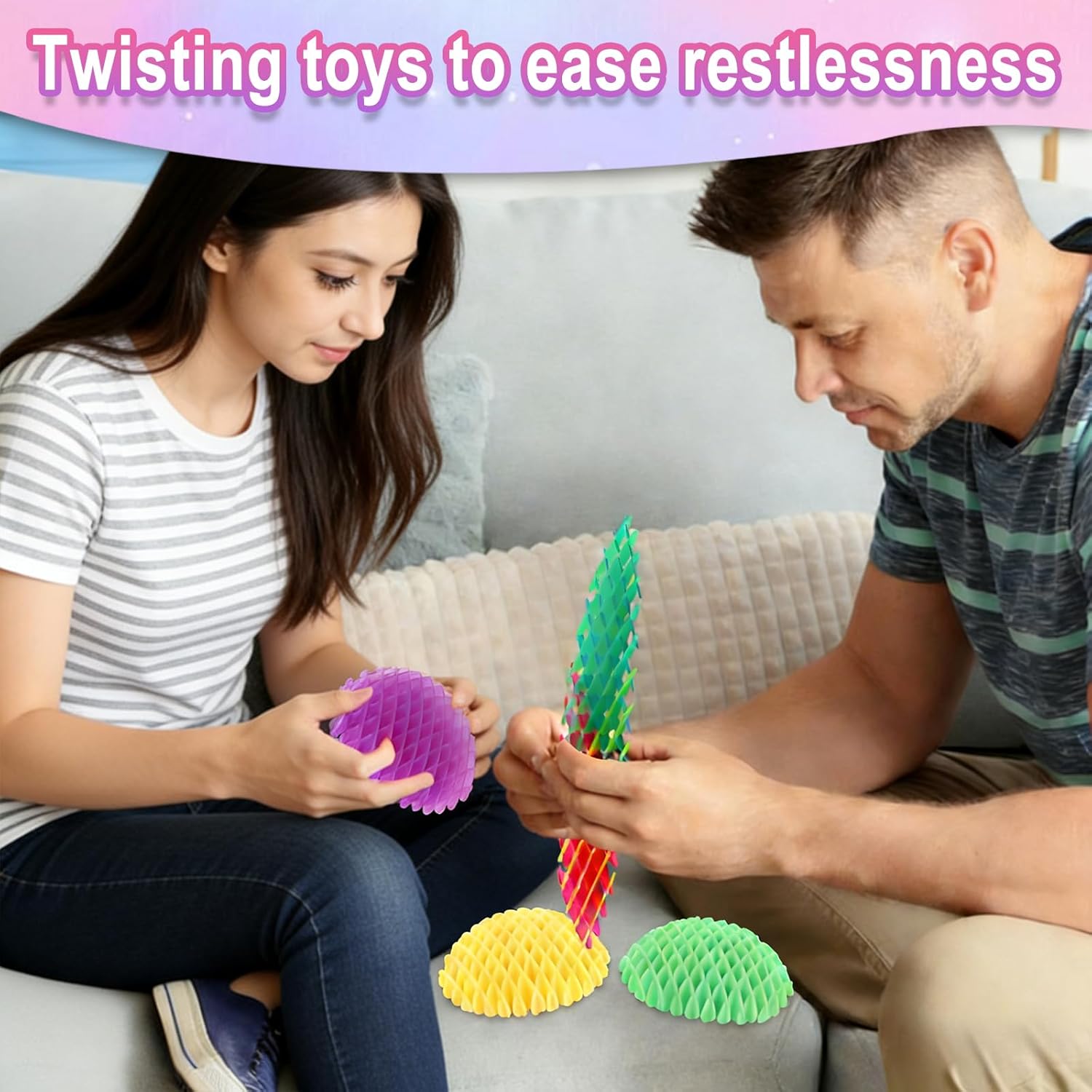 Autism stress fidget green