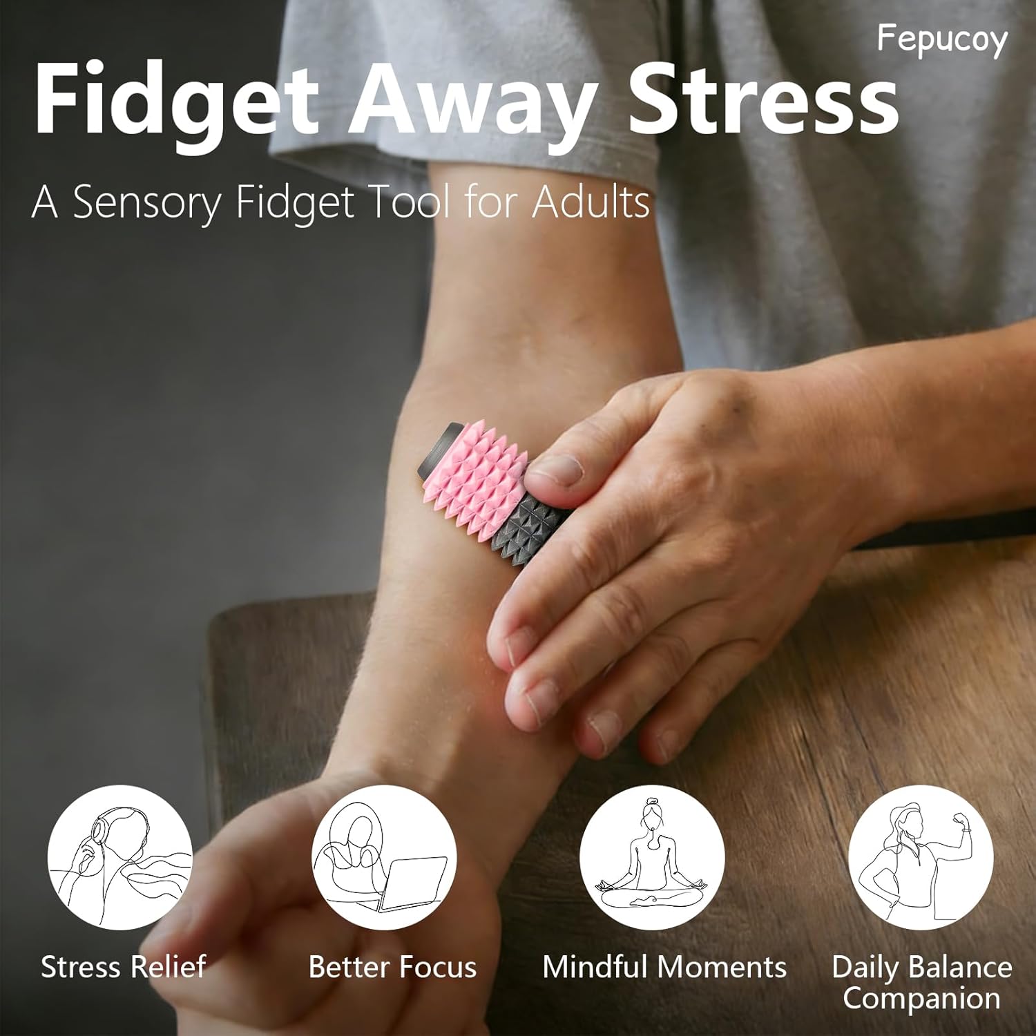 Stim slider fidget two pack