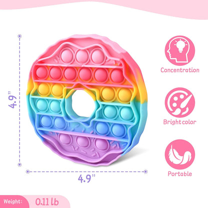 Pop bubble donut shape