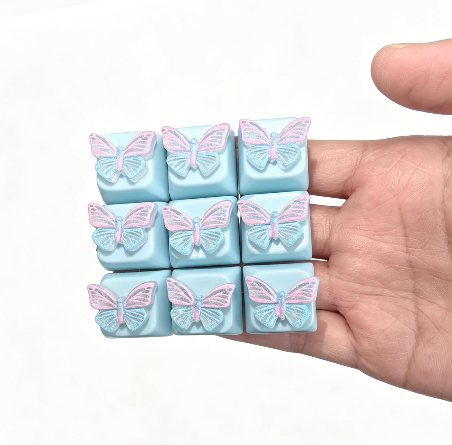 Sound keyboard fidget blue