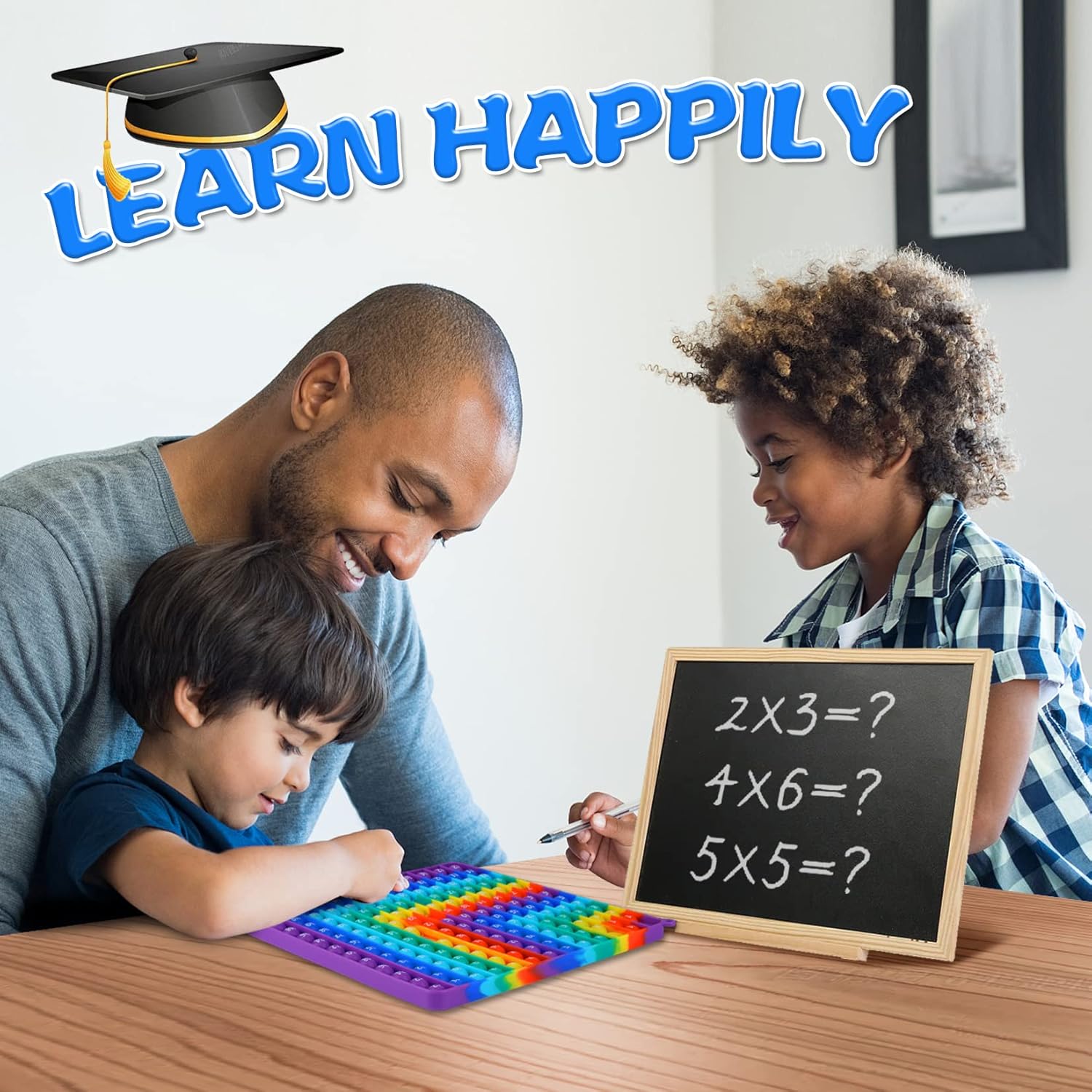 Addition multiplication pop board