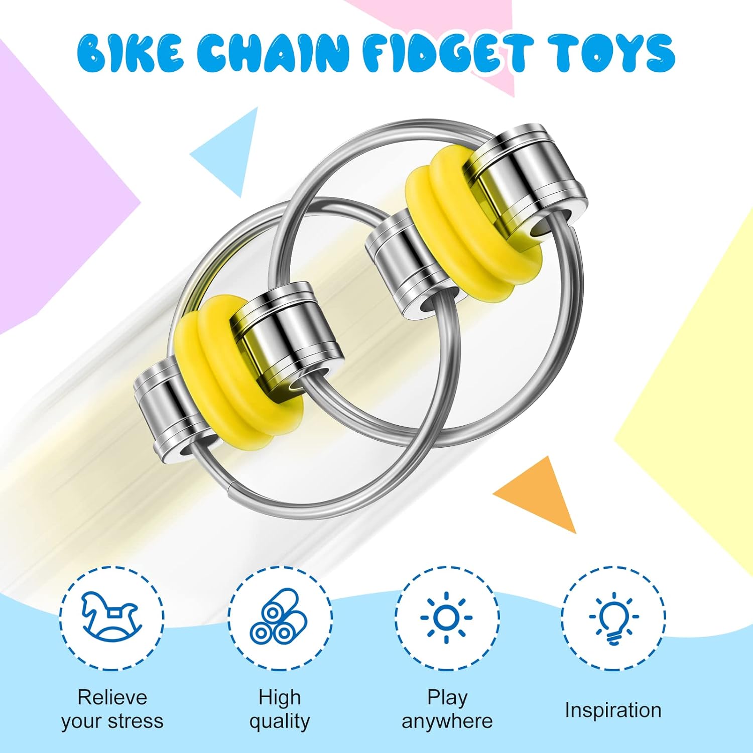 Pocket bike chain fidget