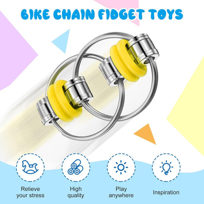 Pocket bike chain fidget
