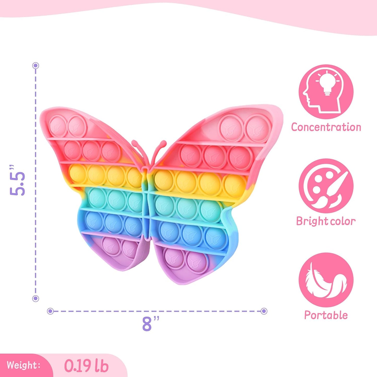 Push pop butterfly girls