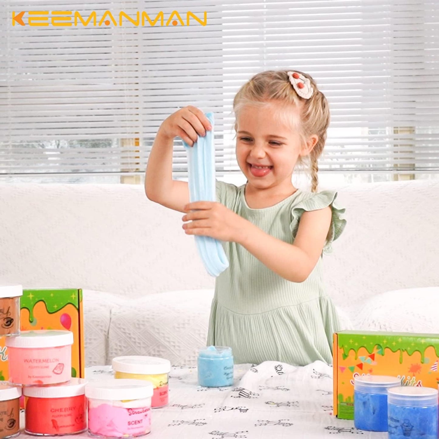 Cloud slime 2 pack kids