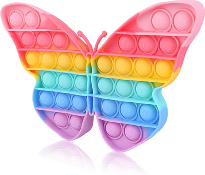 Butterfly push bubble pop fidget