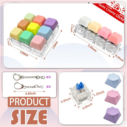 Keyboard clicker mechanical fidget