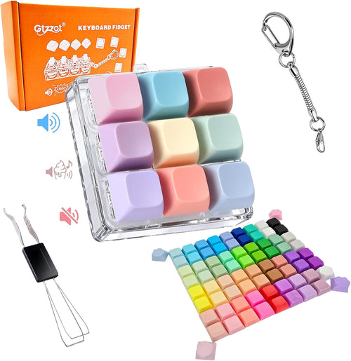 9-in-1 keyboard fidget clicker gift box