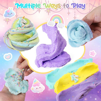 Cloud slime fluffy unicorn