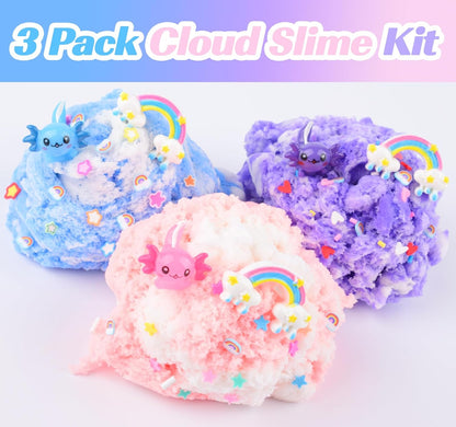 Scented axolotl slime kit