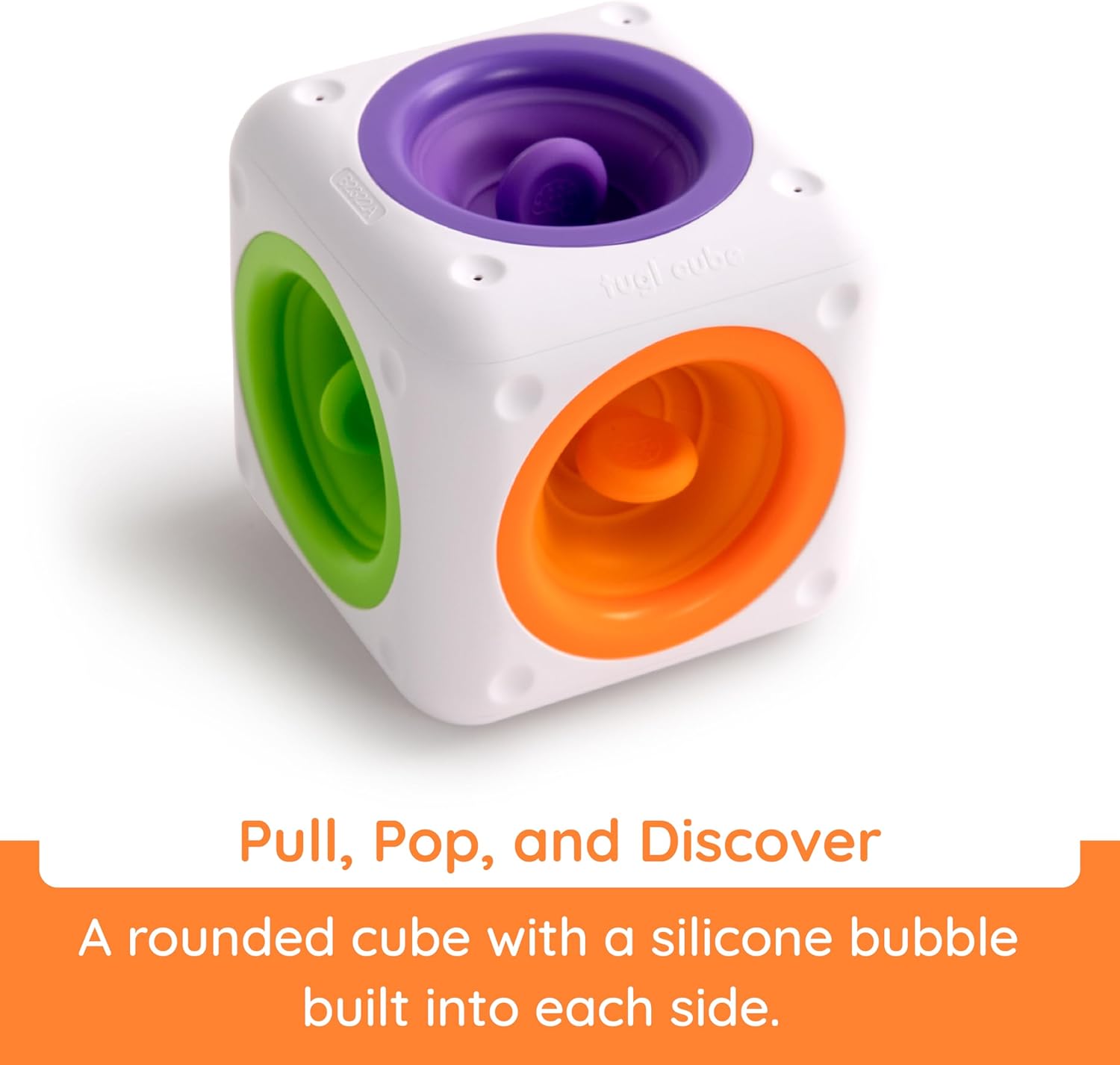 Tugl Cube pull pop bubbles