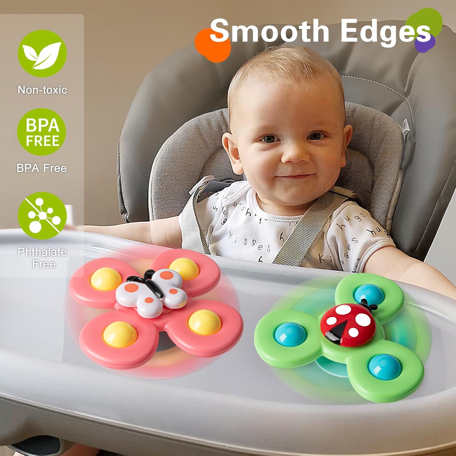 High chair window spinner