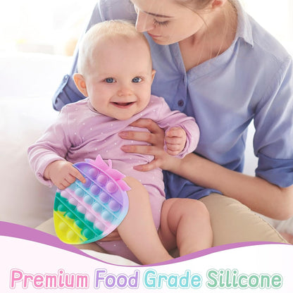 Cute strawberry silicone fidget