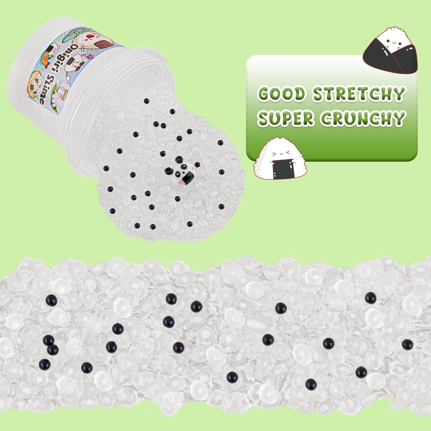 Stretchy onigiri slime