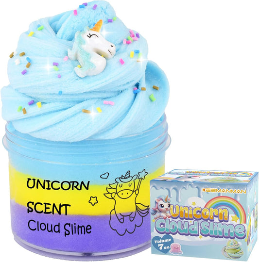 Unicorn cloud slime 7oz gift box
