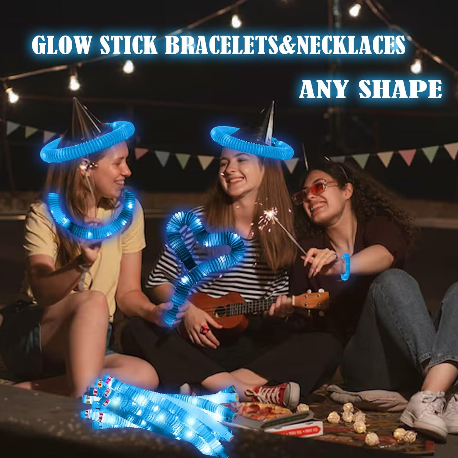Blue 24 pack pop tube