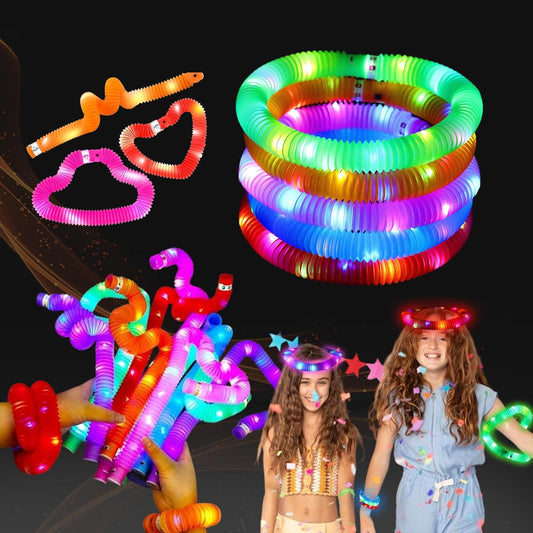 6-pack light-up pop tubes glow