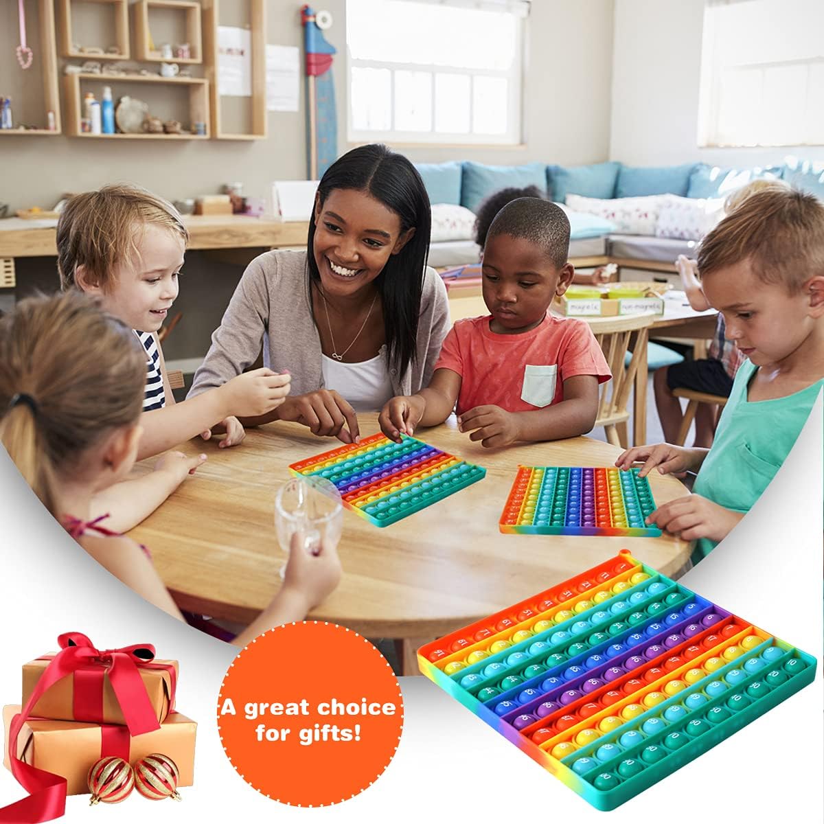 Big size pop math toy
