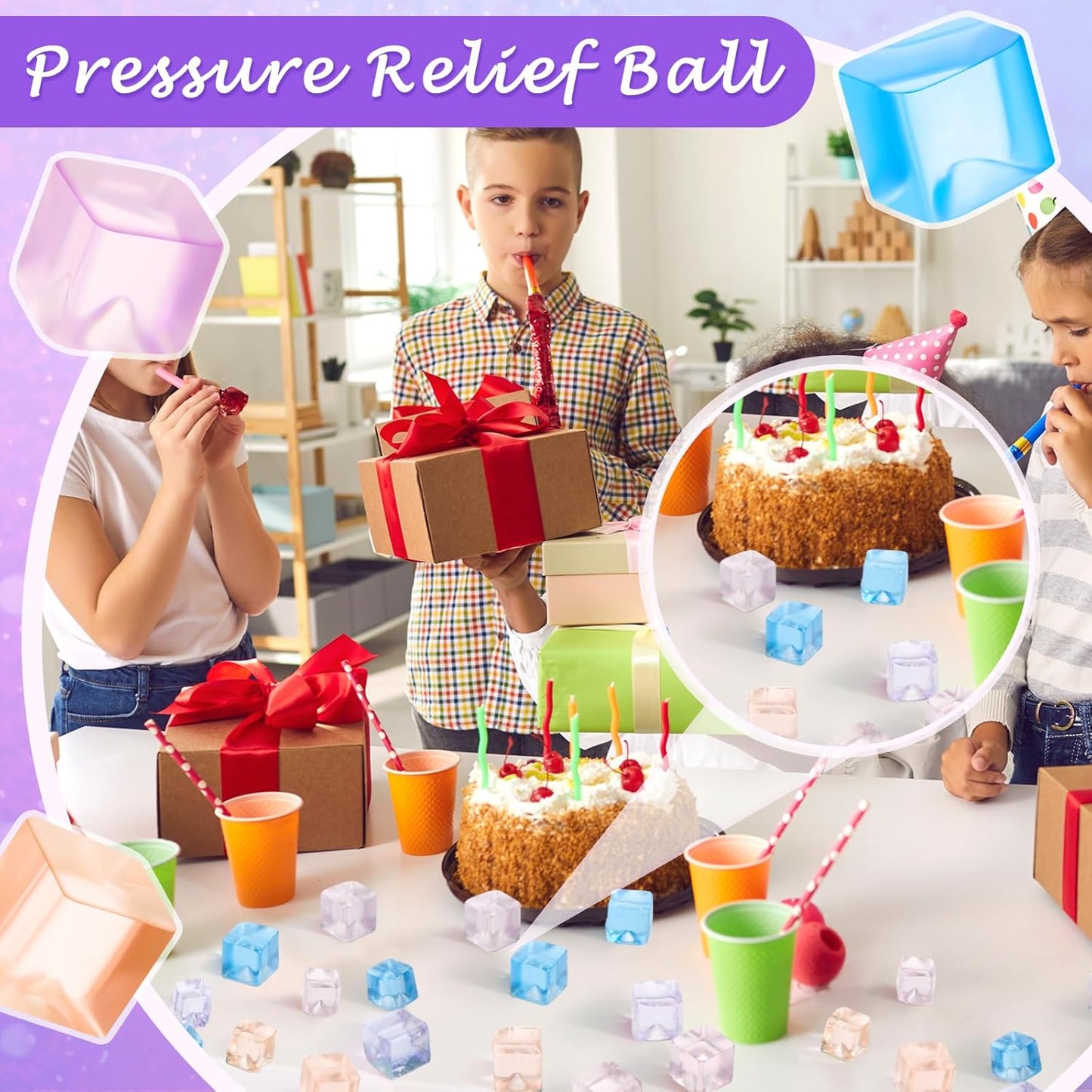 Bulk mini sensory cubes