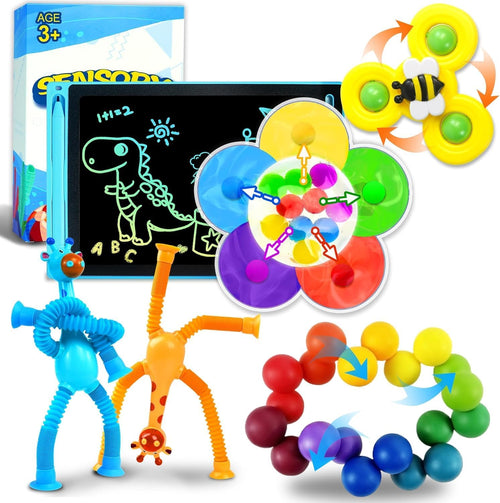 12-piece sensory travel toy bundle