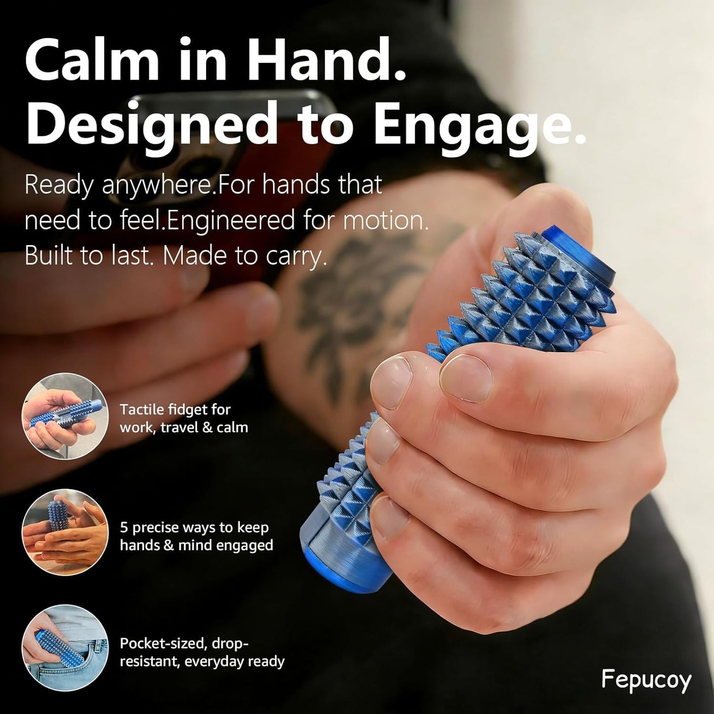 Anxiety relief pocket tool