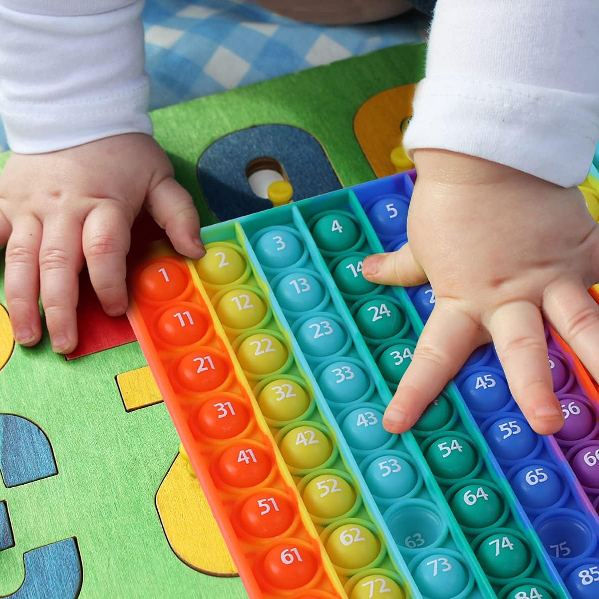 1-100 pop bubble board