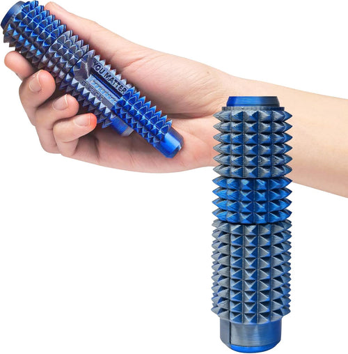 5-in-1 spiky fidget blue silver