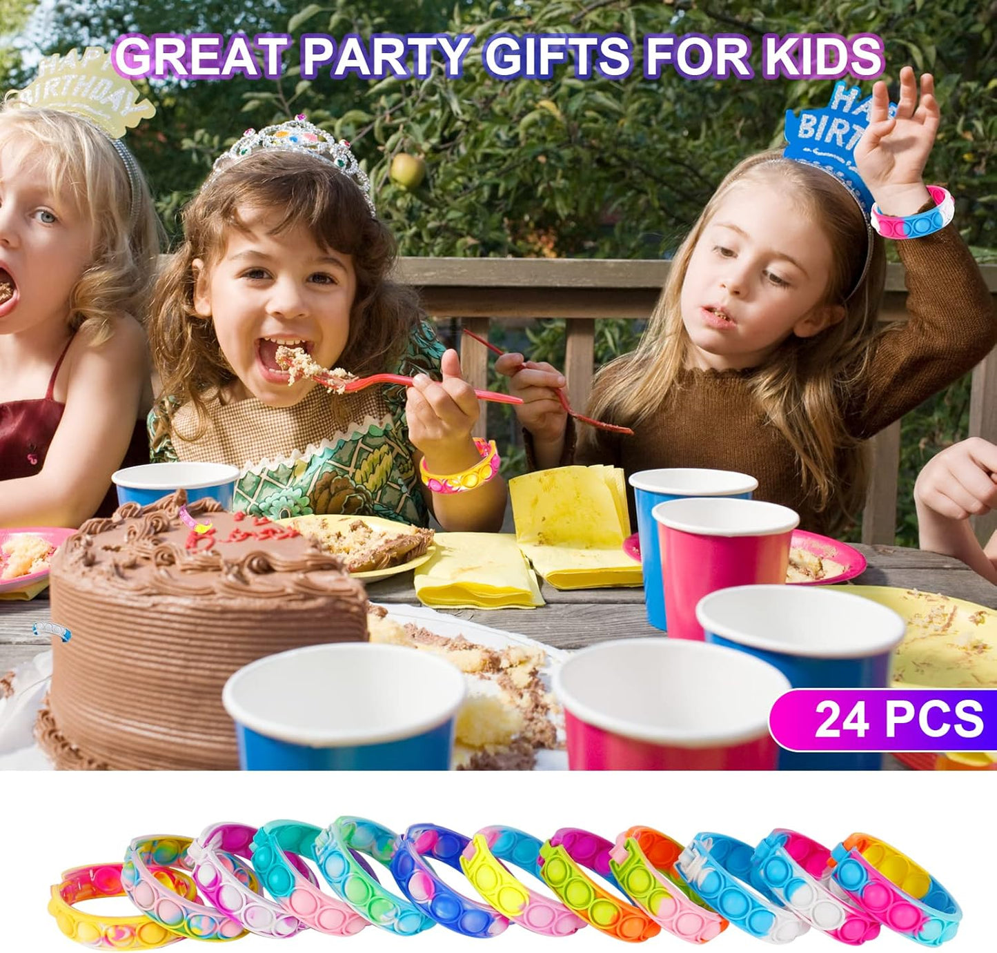 Pop fidget kids bracelet