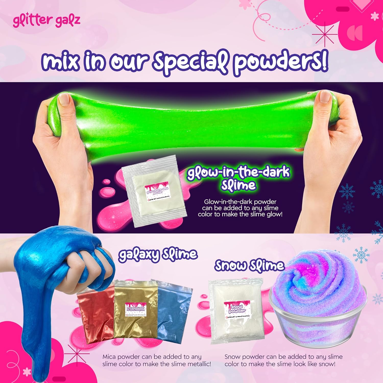 DIY slime charms gift