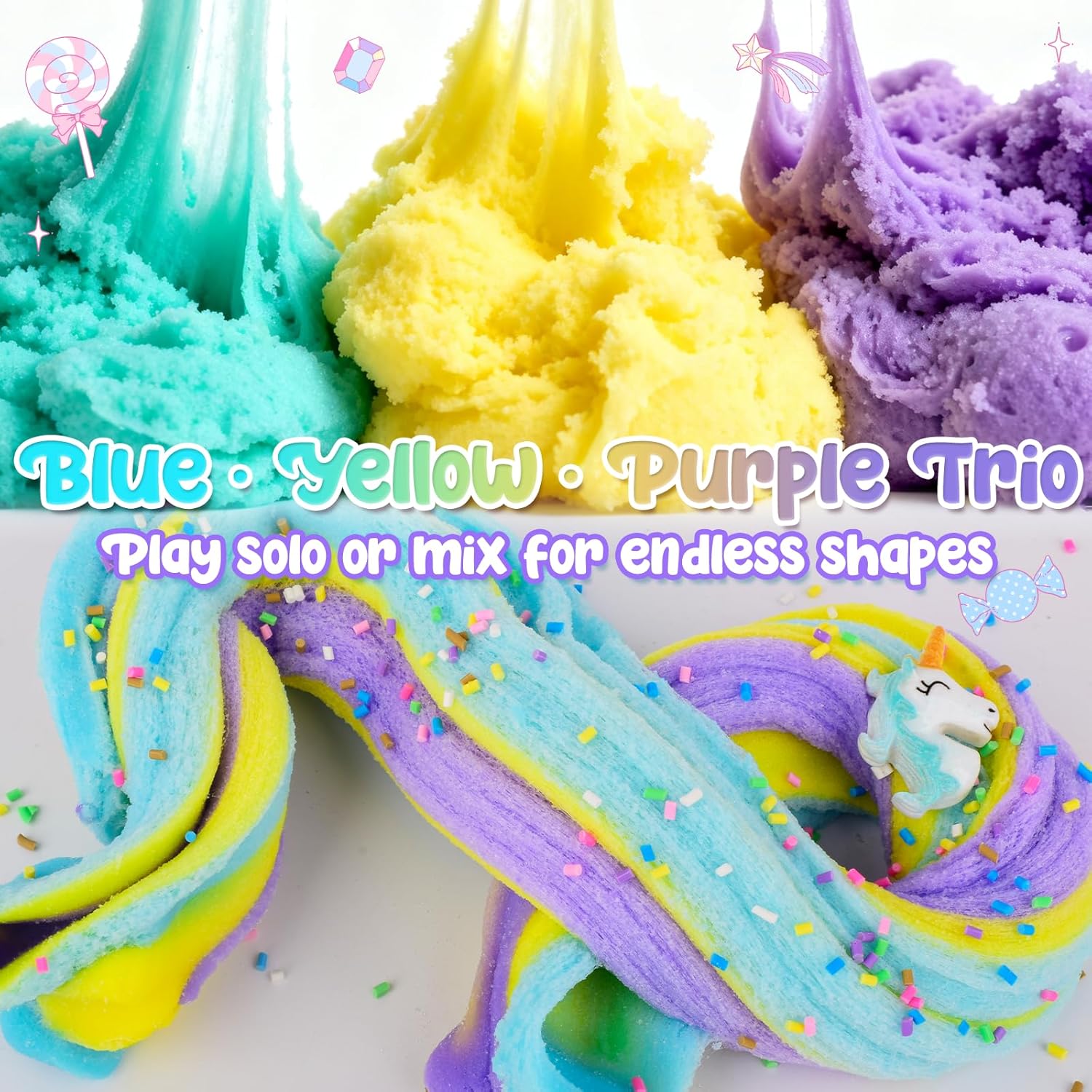 Unicorn slime kids gift