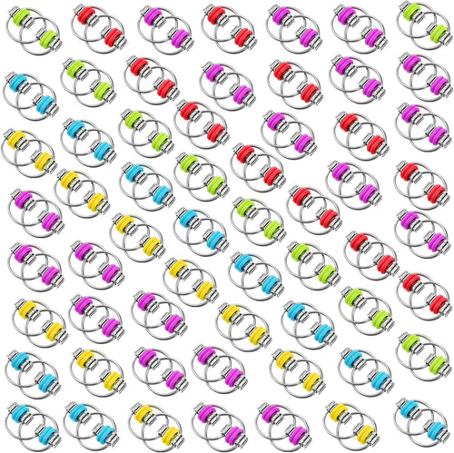 60-pack bike chain flippy fidget toys